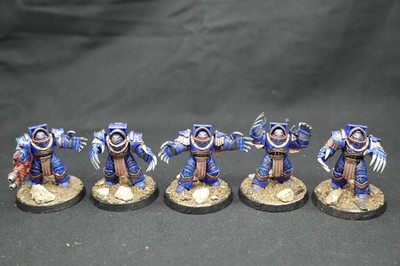 Pre-Loved Night Lords Cataphractii Terminators - Legion Elites