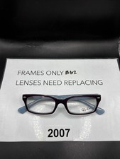 NEW Ray-Ban Jr. RB 1533 3598 Kids Eyeglasses Frame Only 47-16-130 Black/Blue