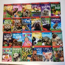 Scholastic Readers Leveled Guided Kindergarten 1st 2nd Grade 24 Book Lot