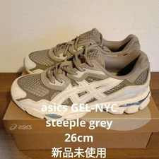 Men 8.0US Asics Gel-Nyc Steeple Grey