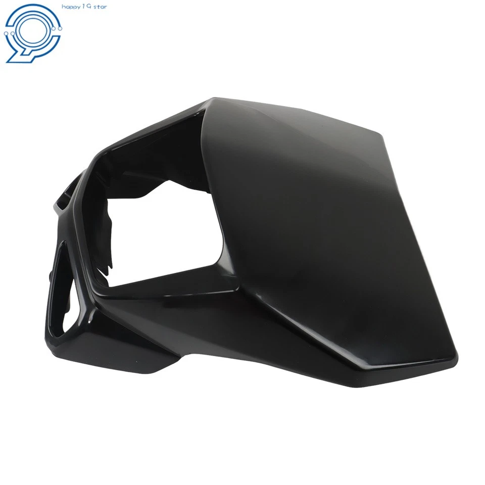 NEW Headlight Cover For Suzuki 02-23 DR-Z400S DRZ400SM DR200S DR650SE Black - Image 2 of 4