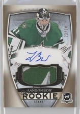 2018-19 Upper Deck The Cup Rookie Gold Foil 23/24 Landon Bow #124 Patch Auto av1