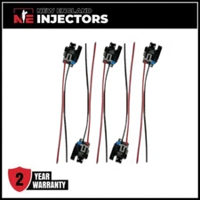 Set of 5 Delphi Fuel Injector Connectors Fits 2006 25364984 Hummer H3 3.5L