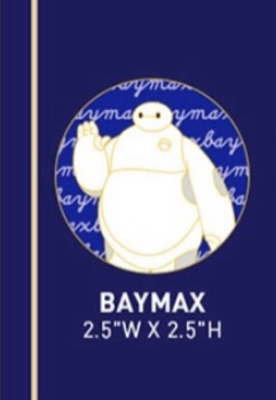 ✅Disney D23 Expo 2026 DSSH Cursive Cuties Baymax Big Hero 6 Pin LE 400