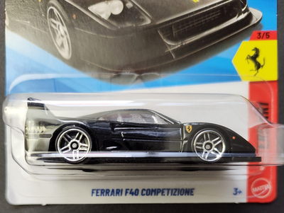 ミニカー Ferrari F40 Competizione 1990 Black Hot Wheels Ferrari F40 Competizione Black NEW | eBay