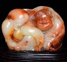 Exquisite Original Stone Field Huangshoushan Stone Ornament