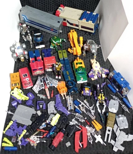 Massive Rare Vintage G1 Transformers Lot Japan Takara Hasbro Accessories Dinobot