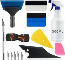 9 Pcs Vehicle Car Window Tint Application Tools Kit Small Yellowbluewhite 9 Pcs Vehicle Car Window Tint Application Tools Kit Small Yellowbluewhite
