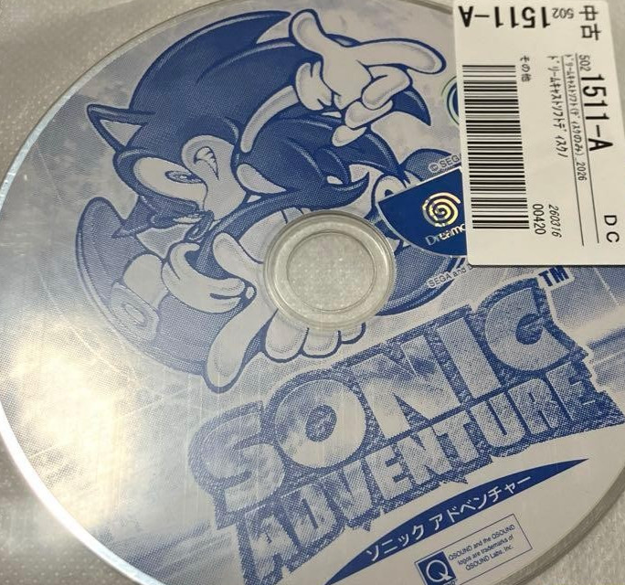 Sonic Adventure Sega Dreamcast Disc Only Used Tested Japanese ver