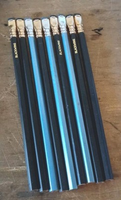 Blackwing Pencil Lot 8 Matte Pencils In Black And Pearl Blue