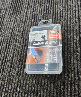 #ad QTY 100 Simpson Strong Tie SD10112DBBR50 Outdoor Accents #10 x 1.5quot; Screw $23.03