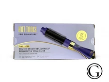 HOT TOOLS Pro Signature Detachable One Step Round Brush and Hair Dryer, 1.5 inch