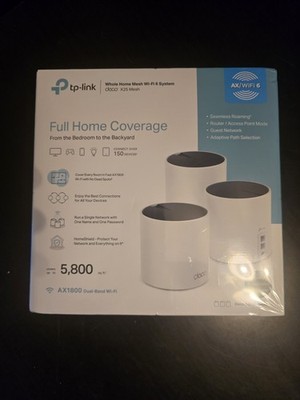 TP-LINK Deco X25 AX1800 Whole Home Mesh Wi-Fi System - 3 Pack