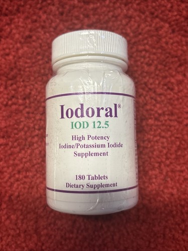 180 Tabs Iodoral IOD 12.5 - 180 Tablets Exp 2/26 - Picture 1 of 2