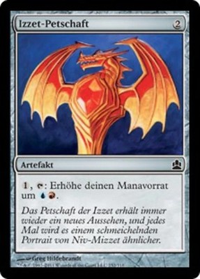 Magic/MTG Izzet-Petschaft CMD-252 Common Deutsch Good
