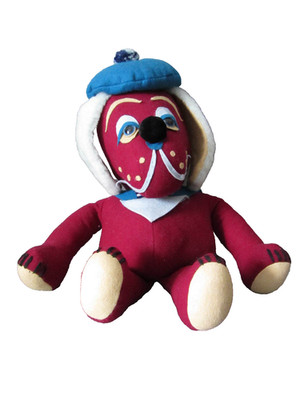 Vintage Holt Renfrew 60's Exclusive Made in Italy Sailer Dog Rare Plush w/ Tag