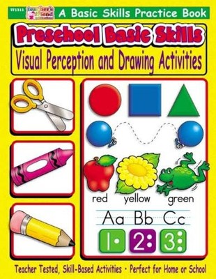 Preschool Basic Skills: Visual Perception & Drawing Activities