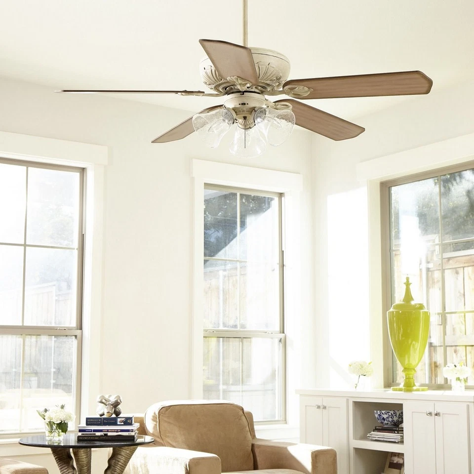 Chateaux - Ceiling Fan in Transitional style - 52 inches wide by 10.91 inches - Image 2 of 4