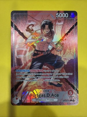 Portgas D. Ace (001) (Alternate Art) OP16-001 The Time of Battle Foil