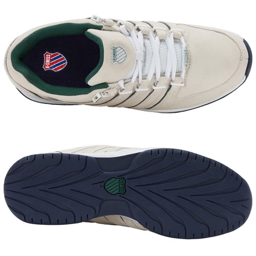 K-Swiss Para Hombres Rinzler Entrenadores Informales Con Cordones Suela de Goma Zapatos de Corte Tenis - Imagen 8 de 13