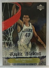 2004  Upper Deck #RA5 Kris Humphries  Rookie Academy Utah Jazz