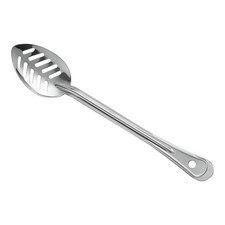 OCS Parts 13-Inch Stainless Steel Slotted Basting and Stirring Spoon