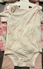 Burts Bees 4 Piece Organic Cotton Rompers Pants Size 6 Months New! — photo 4