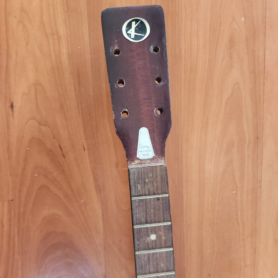 Vintage KAY ACOUSTIC 6 STRING GUITAR NEEDS WORK - Image 2 of 4