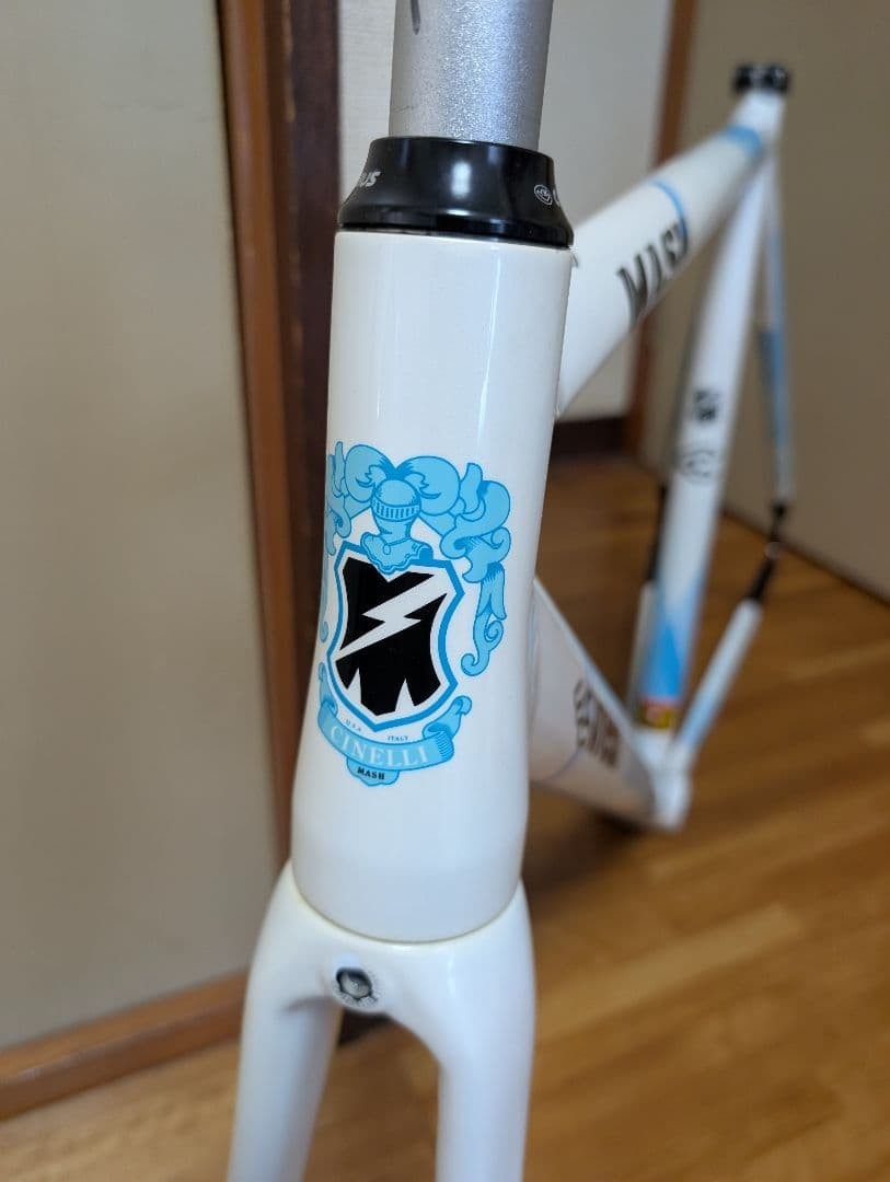 Cinelli Mash Parallax Pista 700C Frame Set White Size 56cm USED | eBay