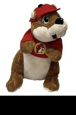 Buc-ees Beaver Mascot 10  Plush Bucky Wearing Shirt Bucees Stuffed Toy Jaag