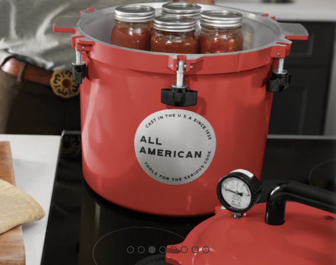 MFR #: 921RD All American 1930 Cast Aluminum TOMATOE RED Canner