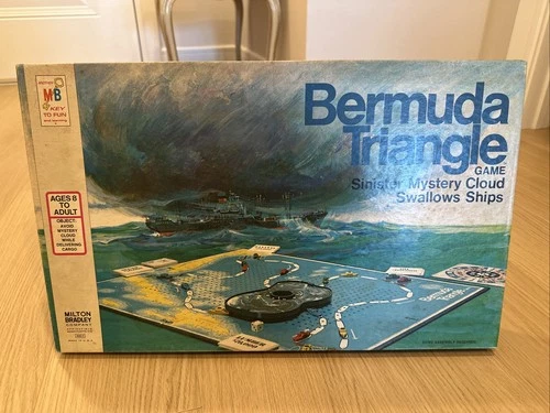 Vintage Milton Bradley Bermuda Triangle 1976 Board Game - Complete