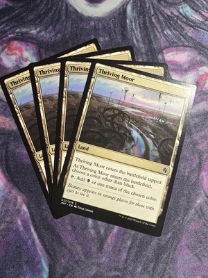 Magic the Gathering (mtg): JMP: Thriving Moor  (x4)