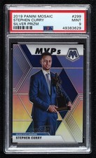 2019-20 Panini Mosaic MVPs Silver Prizm Stephen Curry #299 PSA 9 MINT 1b0