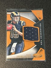2016 Panini Certified - New Generation Jerseys Mirror Jared Goff #1 Orange /399
