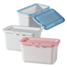  3 Pcs Bathroom Bin with Lid Container for Powder Laundry Detergent