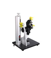 Tape winding machine on wiring and electrical beams with bench d