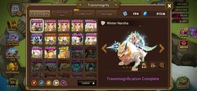 Summoners War Global 5LD5:🔥 Narsha/ Elenora/Pater/D.Zen/Mi Yang🔥+221 Swft G3 