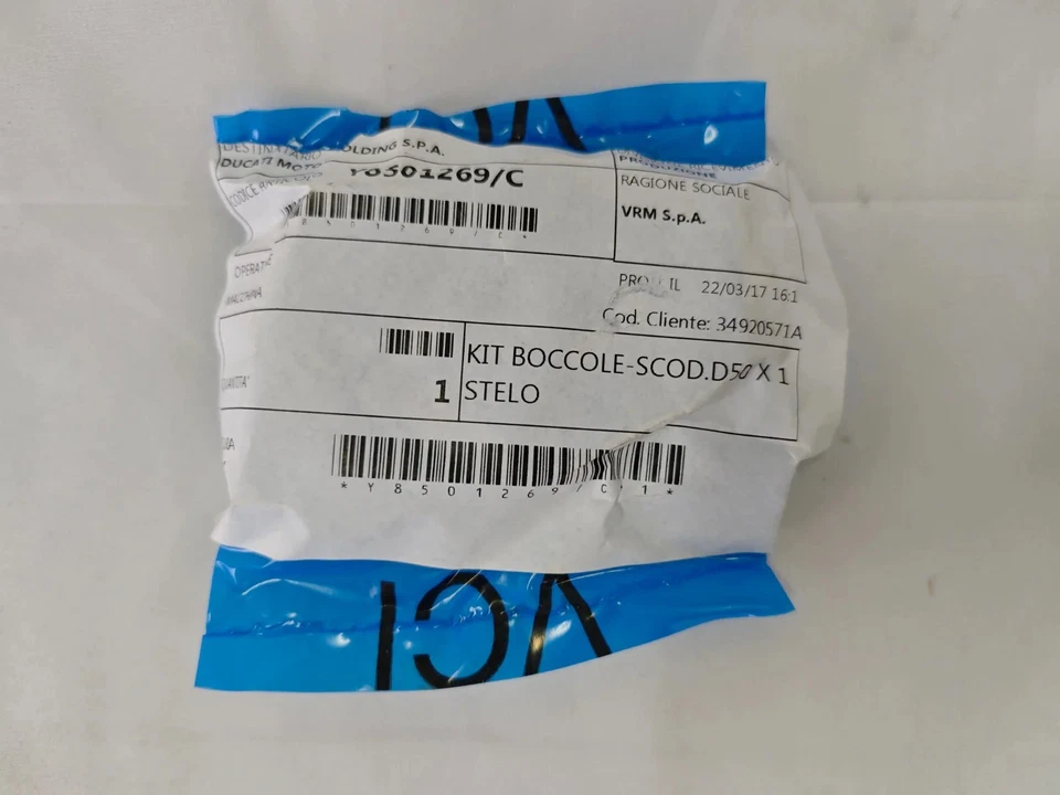 [NEW] Genuine Ducati Fork gasket kit - 1100 Hypermotard, 1200 Diavel, 34920571A - Image 3 of 3