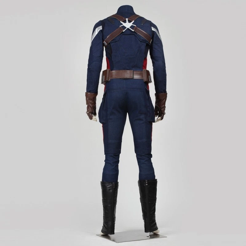 Captain America Cosplay 服装冬季士兵套装和面具新品! — 第 2/4 张图片