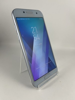 Samsung Galaxy A3 2017 SM-A320FL hellblau akzeptabler Zustand Simlockfrei (3)