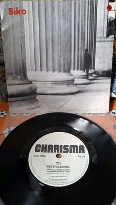 PETER GABRIEL 'BIKO' Famous Charisma 3 track  7'' A2/B2 Press 1980 EX+ Vinyl