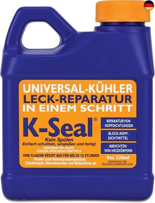 K-Seal Universal-Kühlerdichtmittel 236 ml   Kühler-Leck-Reparatur für Auto, LKW