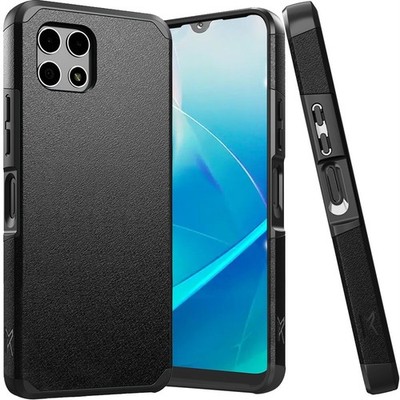 For REVVL 7 5G (2024) Case Cover Tough Strong Hybrid (Magnet Mount Friendly)