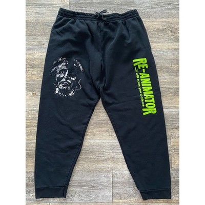 Re-Animator Graphic Sweatpants w/ Pockets XL 1985 Cult Classic Horror Movie