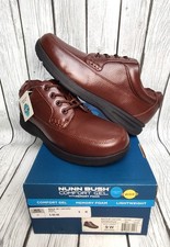Nunn Bush Comfort Gel Mens 9 Wide Shoes Brown Mack MT Oxford New in box