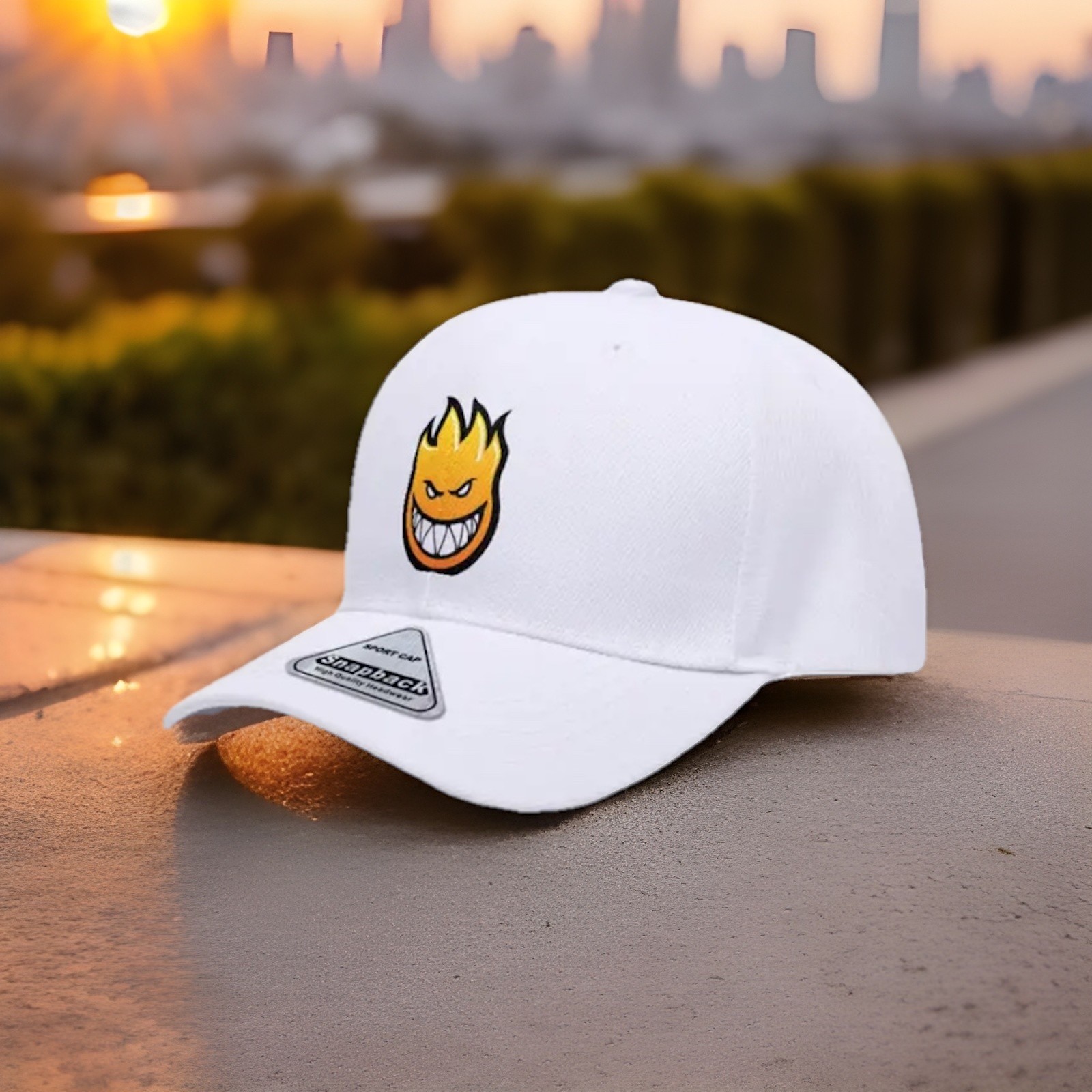 Hat  Cap White Adjustable  🛹