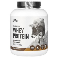 1 X Levels, Grass Fed Whey Protein Powder, Double Chocolate, 5 lb (2.27 kg)
