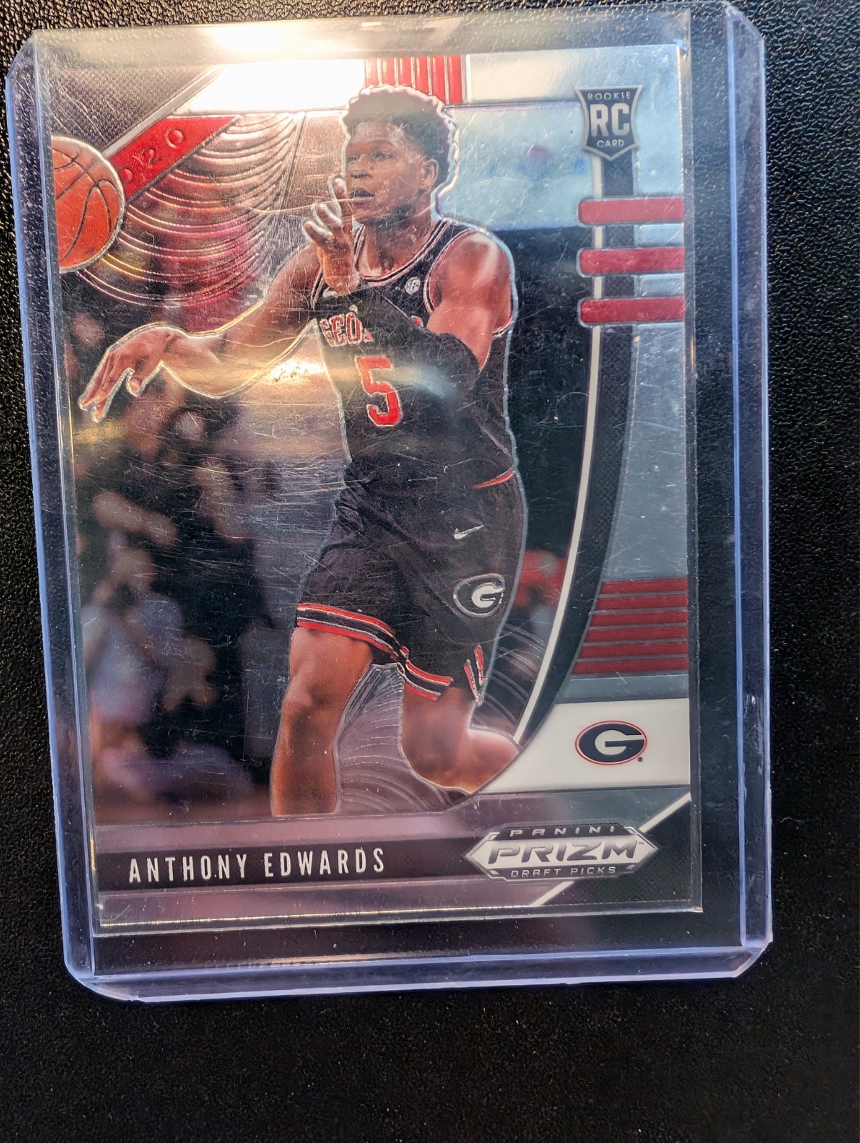 Anthony Edwards 2020 Panini Prizm Draft Picks RC #41 Georgia