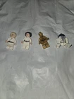 “LEGO Star Wars Luke Leia C-3PO R2-D2 Minifigure Lot – Clean Authentic”